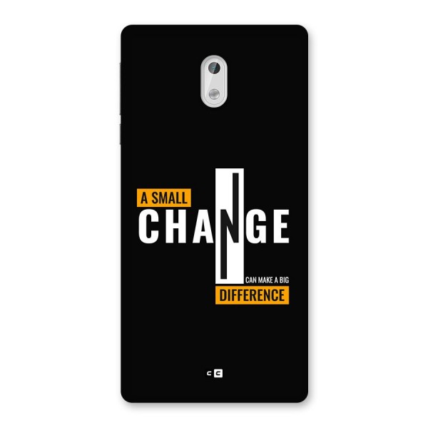 A Small Change Back Case for Nokia 3