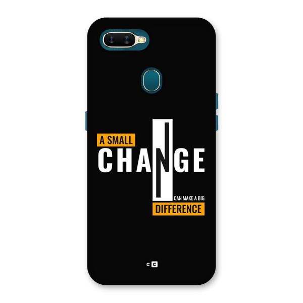 A Small Change Back Case for Oppo A11k