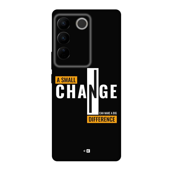 A Small Change Back Case for Vivo V27