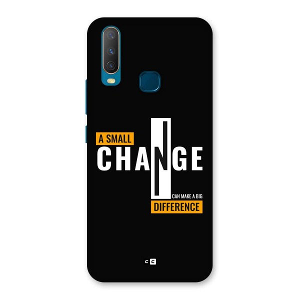 A Small Change Back Case for Vivo Y11