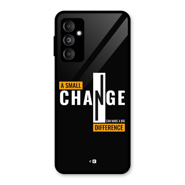 A Small Change Glass Back Case for Galaxy M14 5G