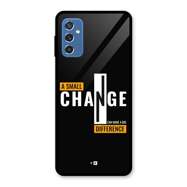 A Small Change Glass Back Case for Galaxy M52 5G