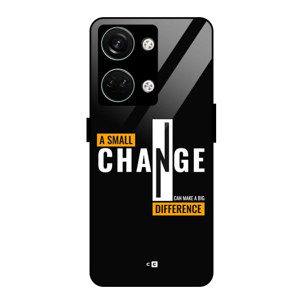A Small Change Glass Back Case for Oneplus Nord 3