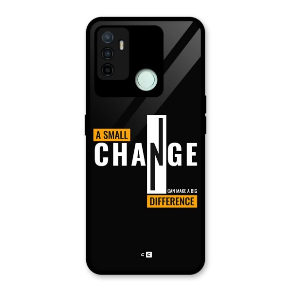 A Small Change Glass Back Case for Oppo A53