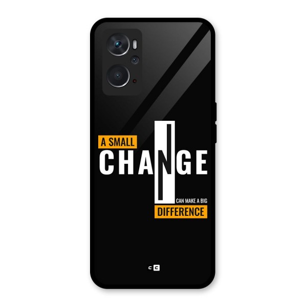 A Small Change Glass Back Case for Oppo K10 4G