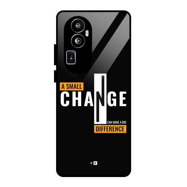A Small Change Glass Back Case for Oppo Reno10 Pro Plus