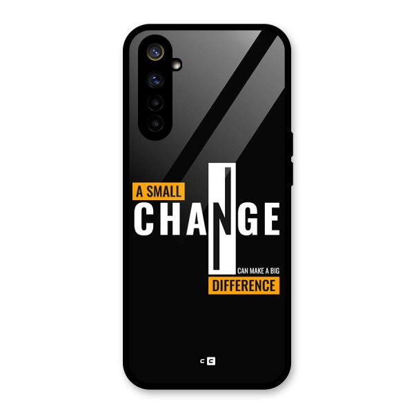 A Small Change Glass Back Case for Realme 6