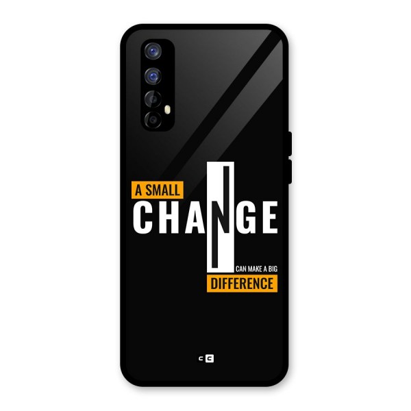 A Small Change Glass Back Case for Realme 7