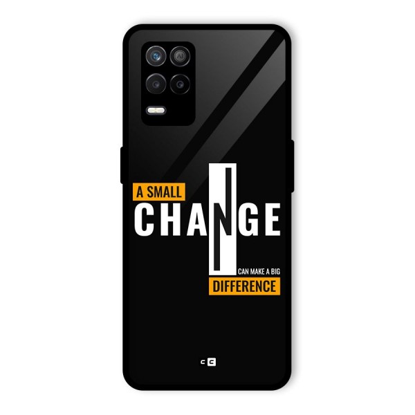 A Small Change Glass Back Case for Realme 8s 5G