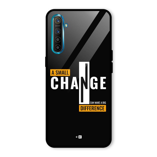 A Small Change Glass Back Case for Realme XT