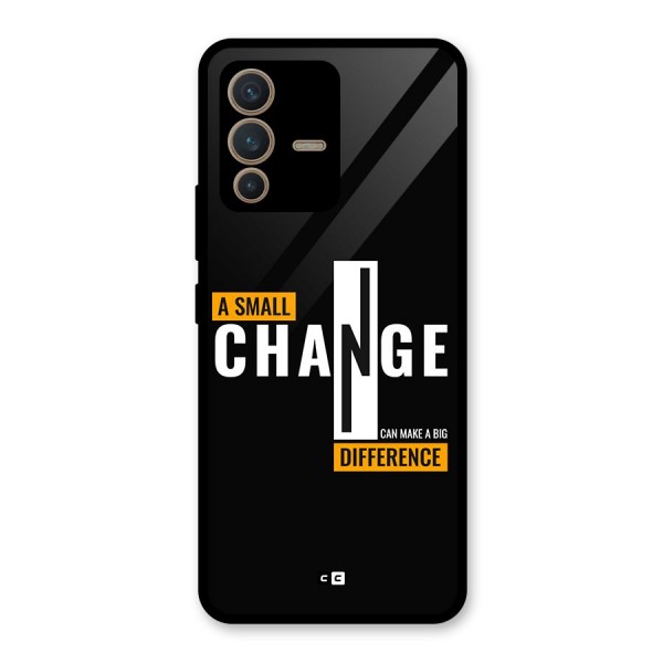 A Small Change Glass Back Case for Vivo V23 5G