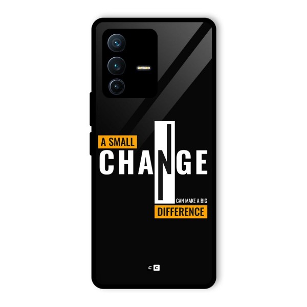 A Small Change Glass Back Case for Vivo V23 Pro