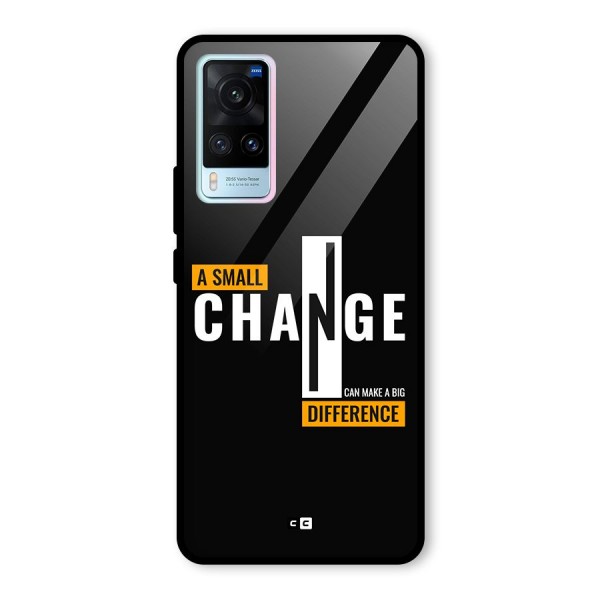 A Small Change Glass Back Case for Vivo X60