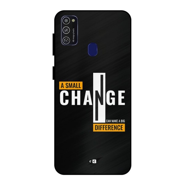 A Small Change Metal Back Case for Galaxy M30s