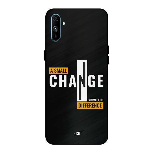 A Small Change Metal Back Case for Realme C3