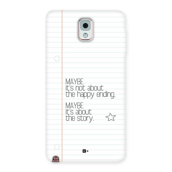 About Story Back Case for Galaxy Note 3