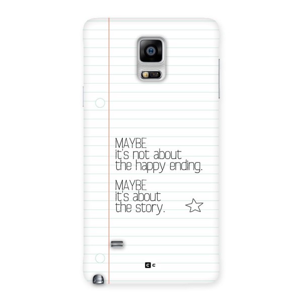 About Story Back Case for Galaxy Note 4