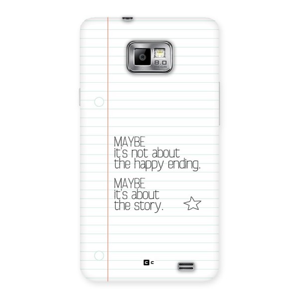 About Story Back Case for Galaxy S2