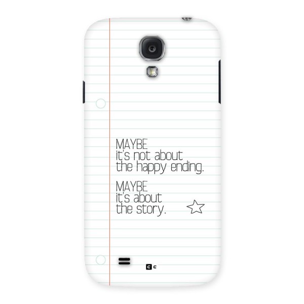 About Story Back Case for Galaxy S4