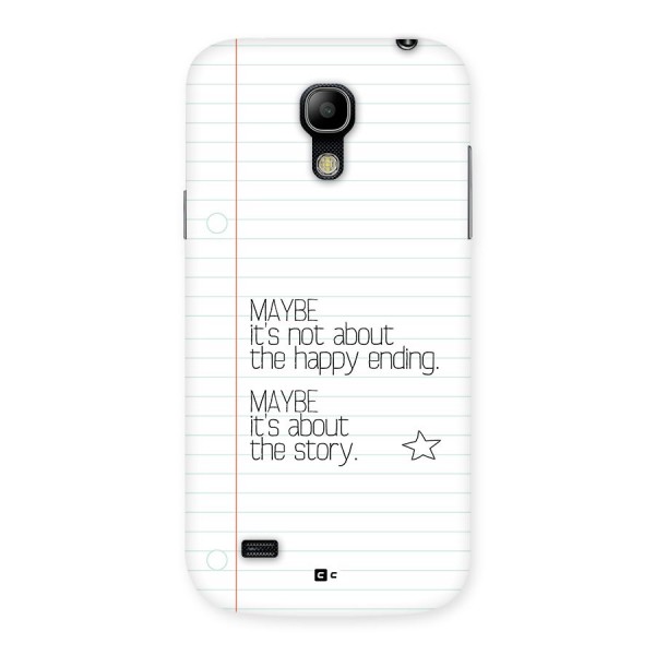 About Story Back Case for Galaxy S4 Mini