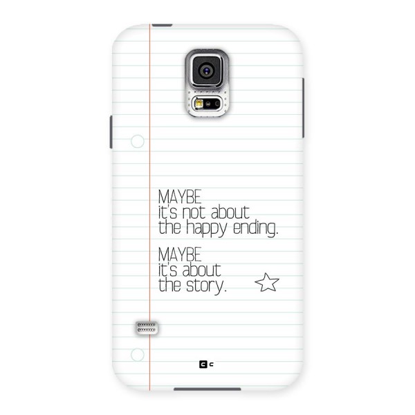 About Story Back Case for Galaxy S5