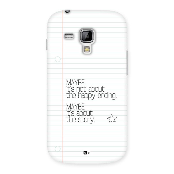 About Story Back Case for Galaxy S Duos