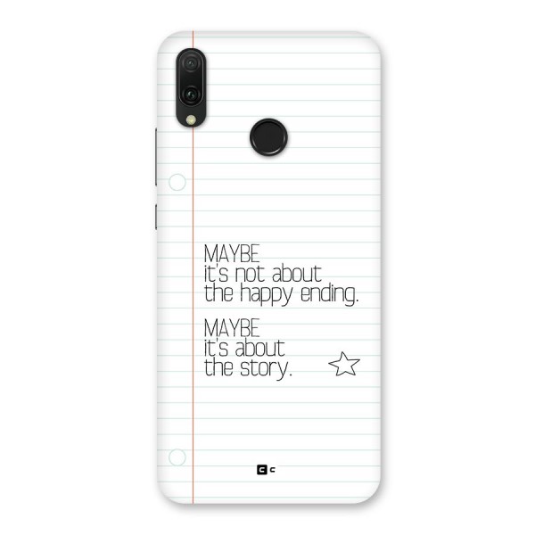 About Story Back Case for Huawei Y9 (2019)