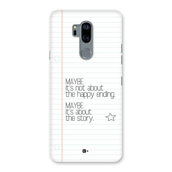 About Story Back Case for LG G7