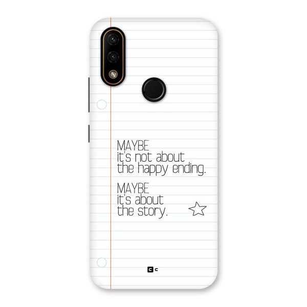 About Story Back Case for Lenovo A6 Note