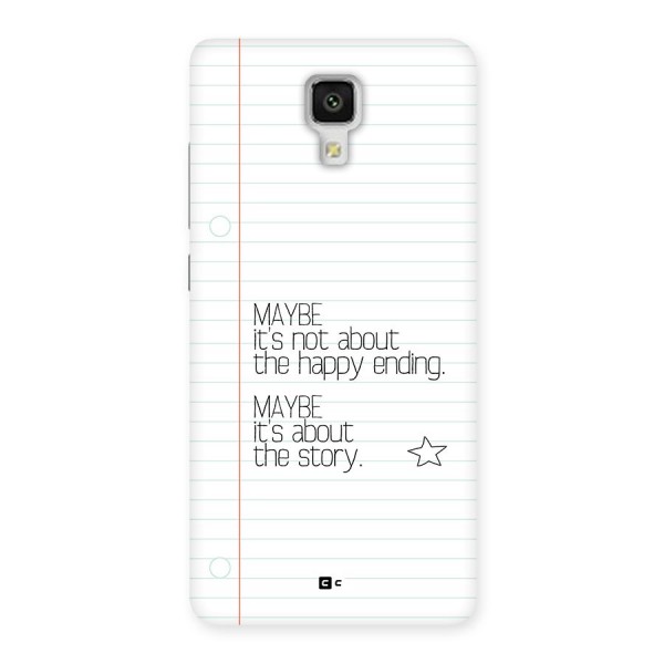 About Story Back Case for Mi4