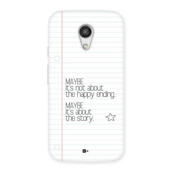 About Story Back Case for Moto G 2nd Gen