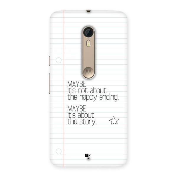 About Story Back Case for Moto X Style