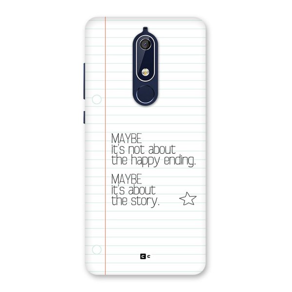 About Story Back Case for Nokia 5.1