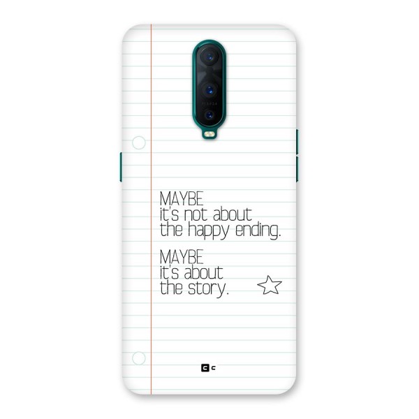 About Story Back Case for Oppo R17 Pro