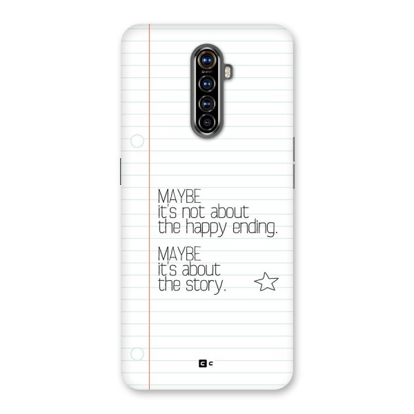 About Story Back Case for Realme X2 Pro