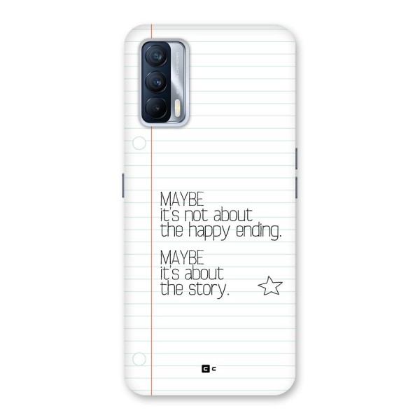 About Story Back Case for Realme X7