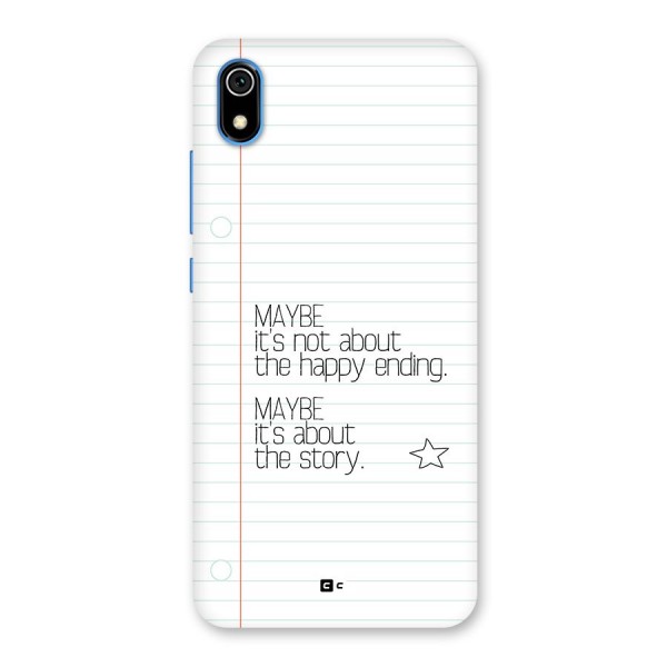 About Story Back Case for Redmi 7A