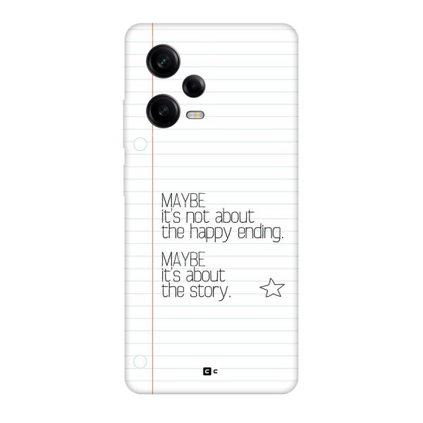 About Story Back Case for Redmi Note 12 Pro