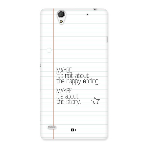 About Story Back Case for Xperia C4