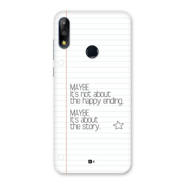 About Story Back Case for Zenfone Max Pro M2