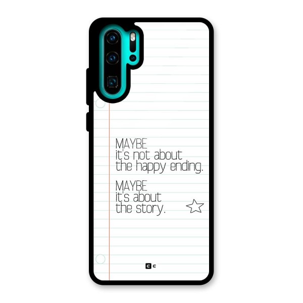 About Story Glass Back Case for Huawei P30 Pro