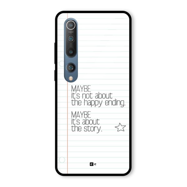 About Story Glass Back Case for Mi 10