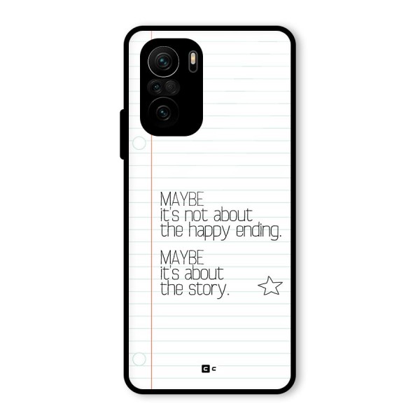 About Story Glass Back Case for Mi 11x