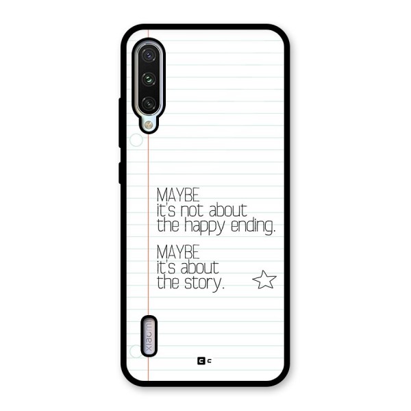 About Story Glass Back Case for Mi A3