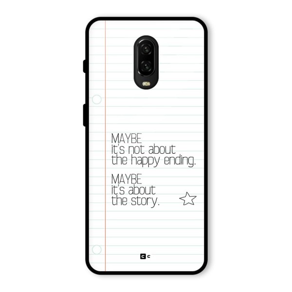 About Story Glass Back Case for OnePlus 6T