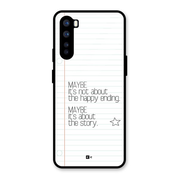 About Story Glass Back Case for OnePlus Nord