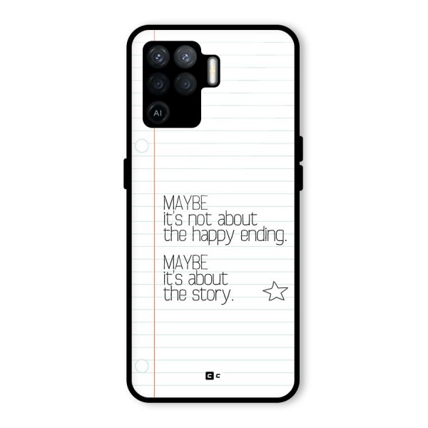 About Story Glass Back Case for Oppo F19 Pro