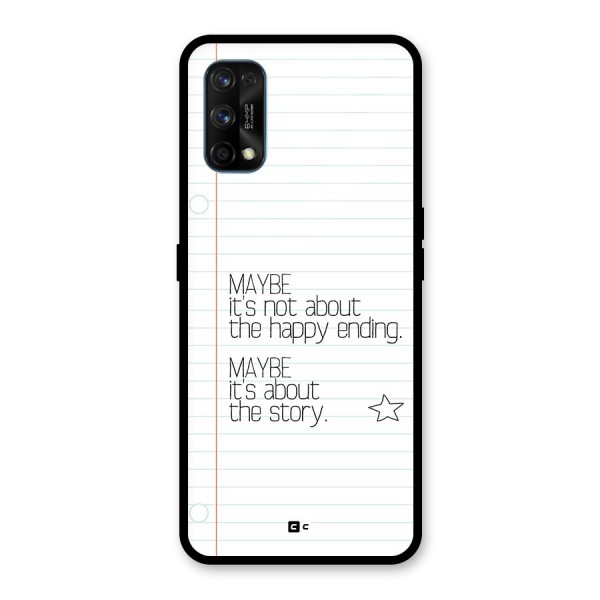 About Story Glass Back Case for Realme 7 Pro