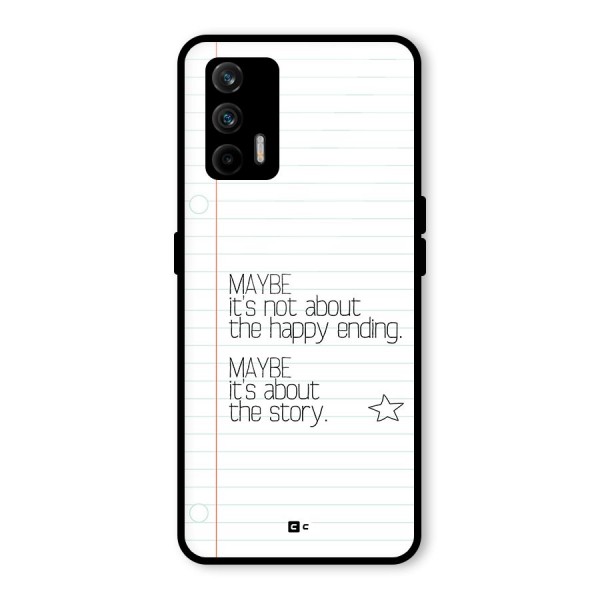 About Story Glass Back Case for Realme GT 5G