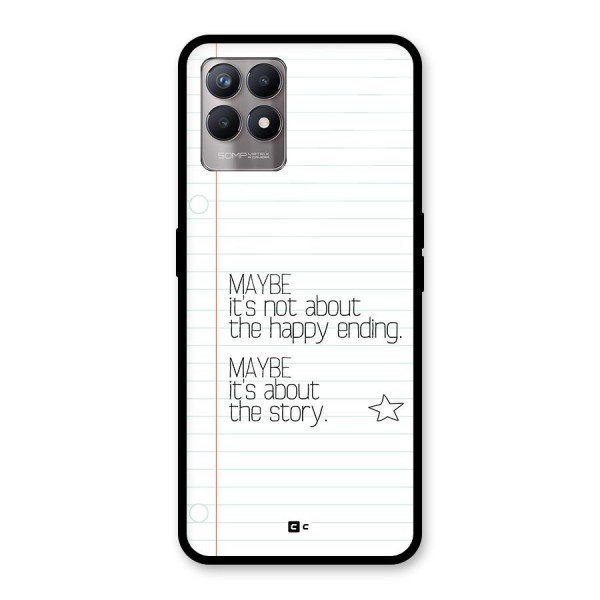 About Story Glass Back Case for Realme Narzo 50